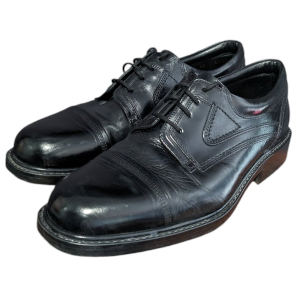 Leather Shoes with Original Box, Size 12
